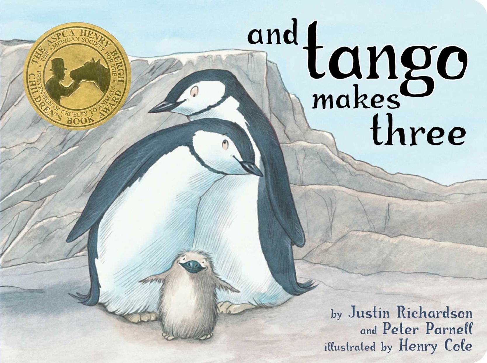 10. And Tango Makes Three by Peter Parnell and Justin Richardson illustrated by Henry Cole